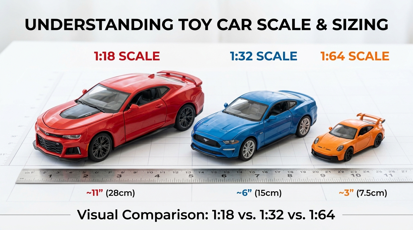 Understanding Toy Car Scale and Sizing: A Collector's & Parent's Guide